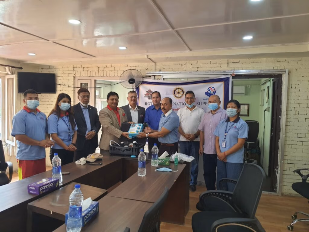 ESP Medical – Rotary donation handover (TUTH and NAS)