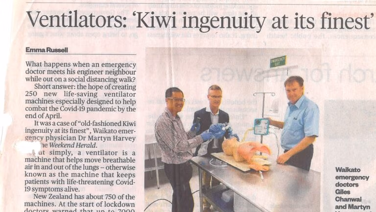 ESP Medical article in The Weekend Herald