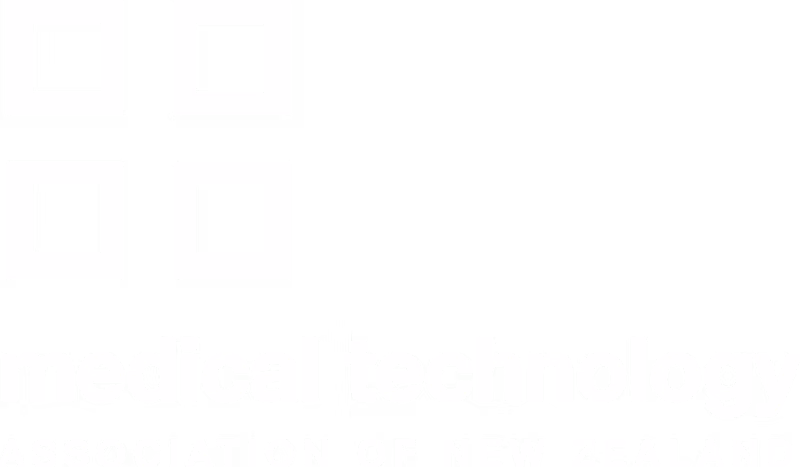 medical technology logo (white)